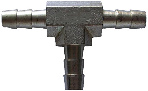 Needa Parts 551063 1/4" Brass Fuel Line T-Connector