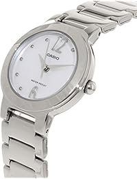 Casio # ltp1191 a-7 a Reloj analógico Mop Dial Mujeres metal de moda