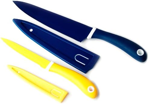 Gela 2-Piece Chef Utility Knife Set, Multicolored