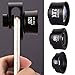 iPhone Lens, Phone Camera Lens Kit - 2.0X Zoom Telephoto Lens, 20X Macro Lens, 120°Wide Angle Lens, 180°Fisheye Lens, 4 in 1 Clip On Cell Phone Camera Lens for iPhone X/8/7/6/5 & Samsung & Smartphones