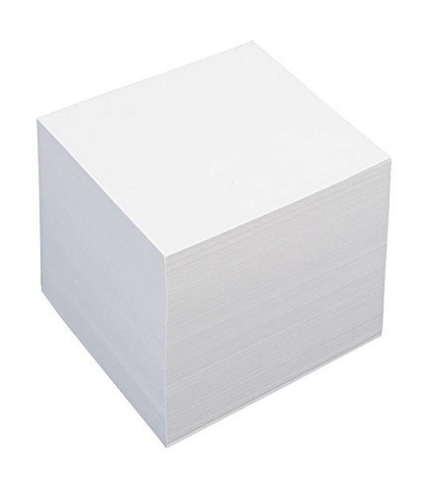 König und Ebhardt 8600999 Block of Note Paper 70 g/m² 90 x 90 mm, Approximately 750 Sheets White