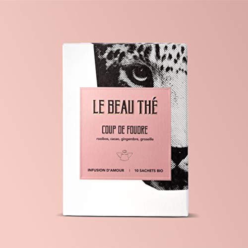 Le Beau Teé Infusion Rooibos – Aufguss Liebe – Rooibos und Honeybush – (10 Beutel) – Bild 4