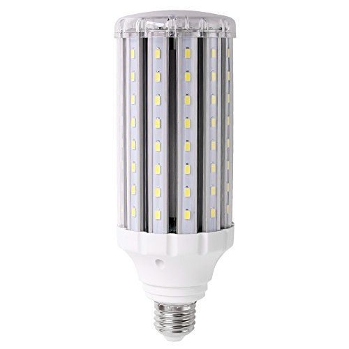 Veesee 35W Super Bright Tubular Corn LED Light Bulb Street and Area Lighting for Indoor Outdoor Large Area Flood Light Street Lamp Lighting Garage Factory Warehouse Barn Porch Backyard Garden