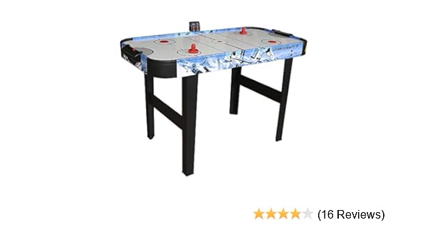 Amazon Com 48 Air Hockey Table With Electronic Scorer Sports