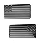 MULL 2X AR15 Lower USA Metal Flags 2 inches by 1