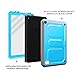 Fintie Impact Resistant Case for Fire 7 2015 - [CaseBot Tuatara] Rugged Unibody Dual Layer Hybrid Full Protective Bumper Cover with Built-in Screen Protector for Amazon Fire 7