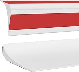 Zayejod 4M Wide Silicone Shower Tray Sealing Strip 4.5cm Bath Edging Quadrant