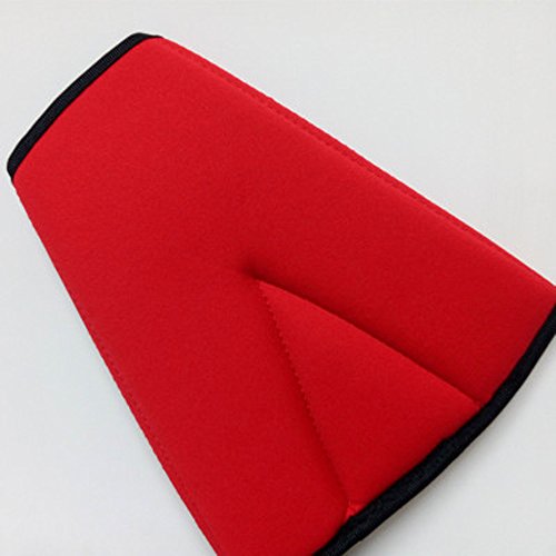 COGEEK Car Safety Belt Cover Adjuster Secured Seat Fit Toddler Kid Baby Adult Secure (Red)