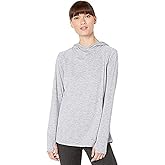 Danskin womens Crossover Neck Pullover Hoodie