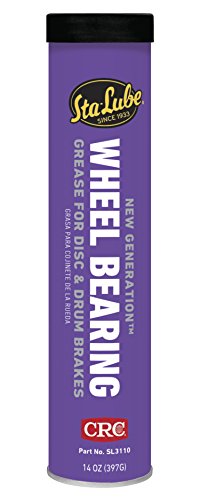 Sta-Lube SL3110 New Generation Wheel Bearing Grease for Disc and Drum Brakes, 14 Wt Oz