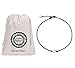 MAIMANI Single Freshwater Pearl Choker Necklace Bead on Black Genuine Leather Adjustable Necklace