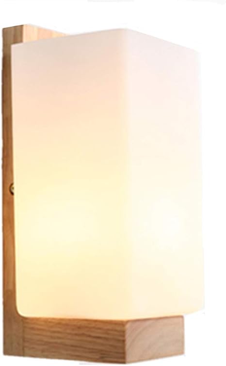 Luniquz Wandleuchte Wandlampe Holz Fur Wohnzimmer Schlafzimmer Lichter Lampen Korridor Wandbeleuchtung Nachtlicht Amazon De Beleuchtung