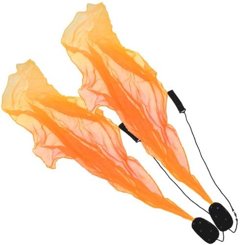 Pyropixies Kids' Spiral Poi Orange by Pyropixies