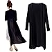 Lisli Women Kimono Cardigan Boho Chiffon Splice Long Maxi Dress Beach Cover Up