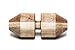 Vew-Do Flow Maplewood Balance Board Ergonomic Training System with Solid Hardwood Angled Roller - Fitness, Balance, Core Workout (Intermediate to Advanced)