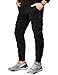Match Men's Chino Jogger Pants(30, 6024 Black)