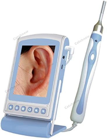 New Pocket Otoscope Ear Scope Nose Scope Oral Cavity Tester 3 Inch Lcd Monitor Healthcare Catchnew®