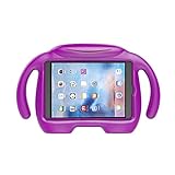 LEDNICEKER Kids Case for iPad Mini 1 2 3 4 5 - Light Weight Shock Proof Handle Stand Kids Friendly for iPad Mini, Mini 5, Mini 4, Mini 3rd Generation, Mini 2 Tablet - Purple