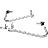 Barkbusters Two Point Mounted Handguards Silver, One Size