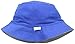 i play. Baby Organic Cotton Reversible Bucket Hat, Royal/Gray, 9-18 Months