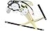 Evan-Fischer EVA16772025941 Window Regulator Power With Motor Front Driver Side Replaces Partslink# HO1350110