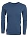 Coofandy Men's Long Sleeve Slim Fit Crewneck Pullover Sweater