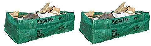 BAGSTER 3CUYD Dumpster in a Bag, Green (Pack of 2) - Thumbnail 2