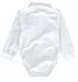 Littlest Prince Couture Infant/Toddler/Youth Long Sleeve White Dress Shirt Bodysuit 12 Months