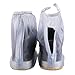 Boseen 1 Pair of Men Anti-slip Reusable Rain Shoe Covers Waterproof Shoes Overshoes Boot Gear (L)