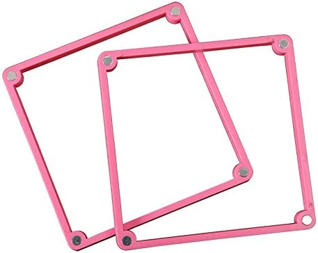 Cookie Stencil Frame, Stencil Frame for Fondant, Sugar and Royal Icing Cookie Making, Pink