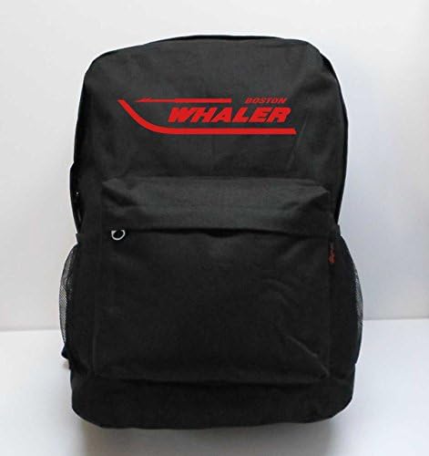 Boston Whaler Backpack Custom Print BAGMAX Backpack Cool Rave Authentic Boat School Book (Red)