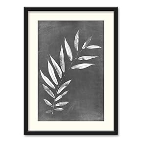 Black Paper Framed for Living Room Bedroom Abstract...