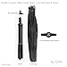 GRIFITI Nootle Universal Tablet Tripod Mount Adjustable Stand - Mini Ball Head & Travel Case Holder for All 7” to 11” Tablets 1/4-20 and Other Tablet Height Tall Standing (Small to Standard)