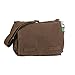 Rothco Classic Canvas Messenger Bag - Heavyweight Canvas Crossbody Shoulder Pack – Brown