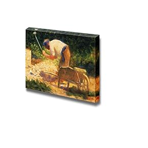 The Stone Breaker by Georges Seurat Print Famous Painting Reproduction