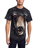 The Mountain Men's Black Bear Face Shirt