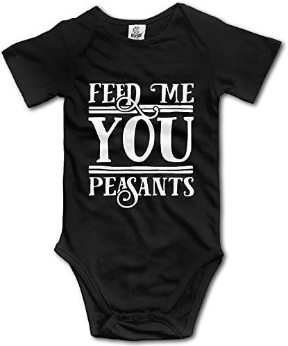 Feed Me You Peasants Unisex Baby Sleeveless Bodysuit