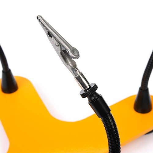 QuadHands Helping Hands Third Hand Soldering Tool and Vise Four Flexible Metal Arms Can Be
