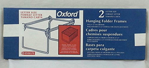 Oxford Hanging File Folder Frames, Letter, Pack Of 2