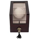 Kendal Top Quality Single Wooden Watch Winder plus 2 Storage with Advanced Control & Reliable Japan Motor W1+2cbk