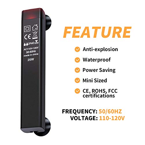 5 PGFUNNY+Aquarium+Heater+Thermostat+Thermometer
