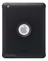 OtterBox Defender Series Case for iPad 2/3/4, Black, Retail Packaging (77-18640)
