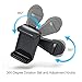 Car Phone Holder, Rademax Air Vent Car Mount Phone Holder with Quick Release Button and 360° Rotation Cradle for iPhone 7 7 Plus 6s Plus 6s 6, Galaxy S8 S7 S6, GPS