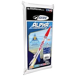 Estes-1225 Alpha Rocket, Each - White, Red and Blue