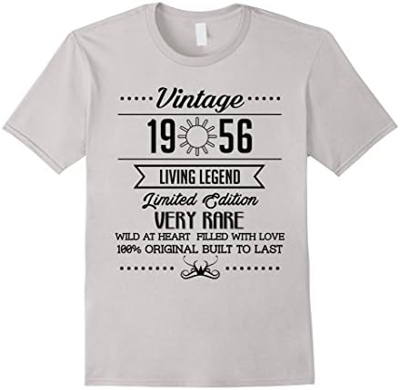 Men's Vitage 1956 Living Legend Limited Edition t-shirt 3XL Silver