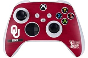Skinit Decal Gaming Skin Compatible with Xbox Series S Controller - Officially Licensed University of Oklahoma Sooners Design