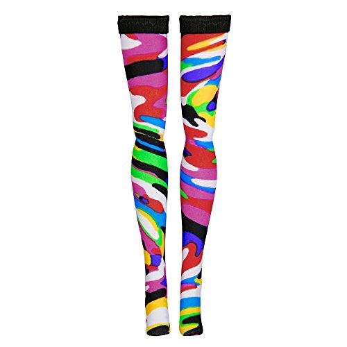 Fashion Royalty, Poppy Parker, Dynamite Girls Doll Stockings - Paint Swirl - Doll Clothes