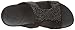 FitFlop Women's Rokkit Slide, Black Diamond, 5 M US