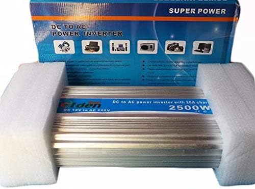 Power Inverter 2500w 3 33hp With 20a Car Battery Charger Buy