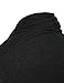H2H Men's Shawl Collar Sleeveless Cardigan with No Button Charcoal US 2XL/Asia 3XL (KMOCASL01)